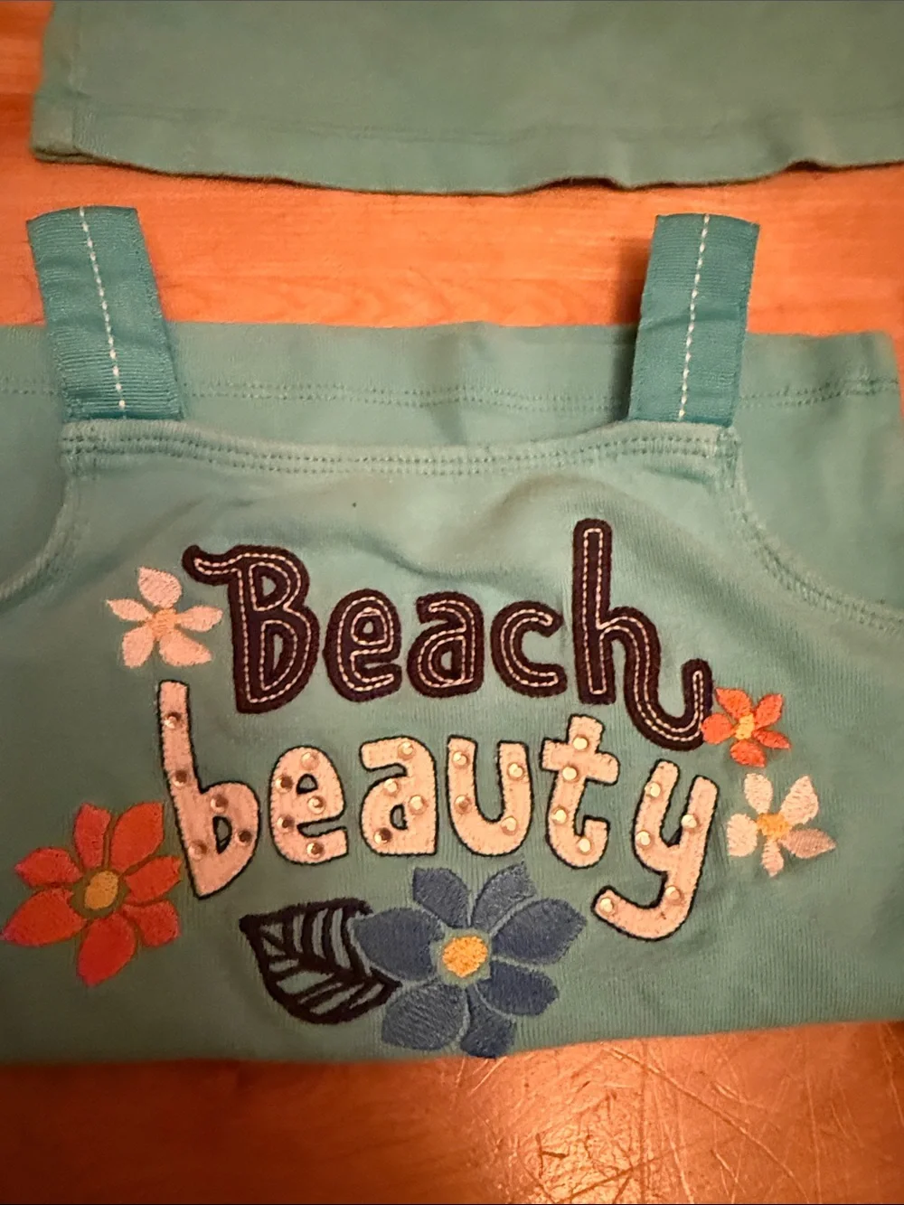 Gymboree Girls Teal and Orange Summer Matching Sets